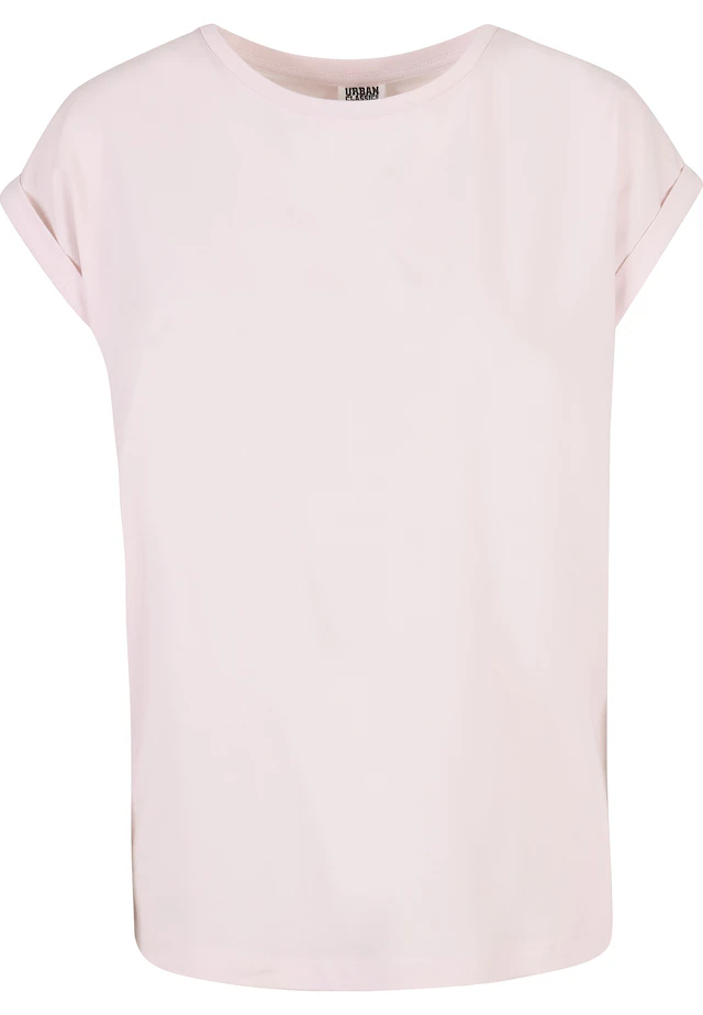 URBAN CLASSICS Kurzarmshirt »Urban Classics Damen Ladies Organic Extended Shoulder Tee« 1