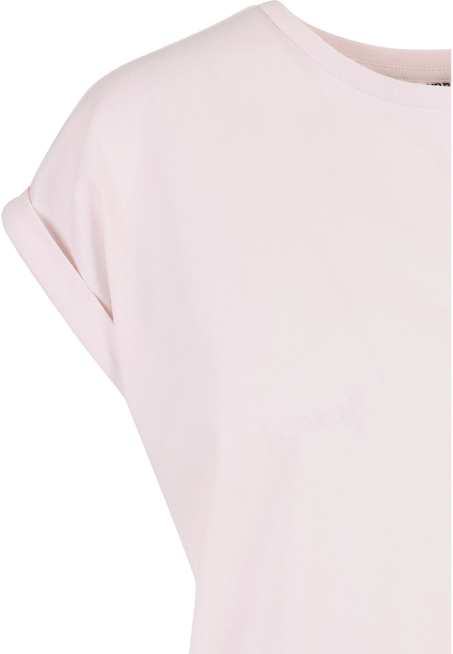 URBAN CLASSICS Kurzarmshirt »Urban Classics Damen Ladies Organic Extended Shoulder Tee« 1
