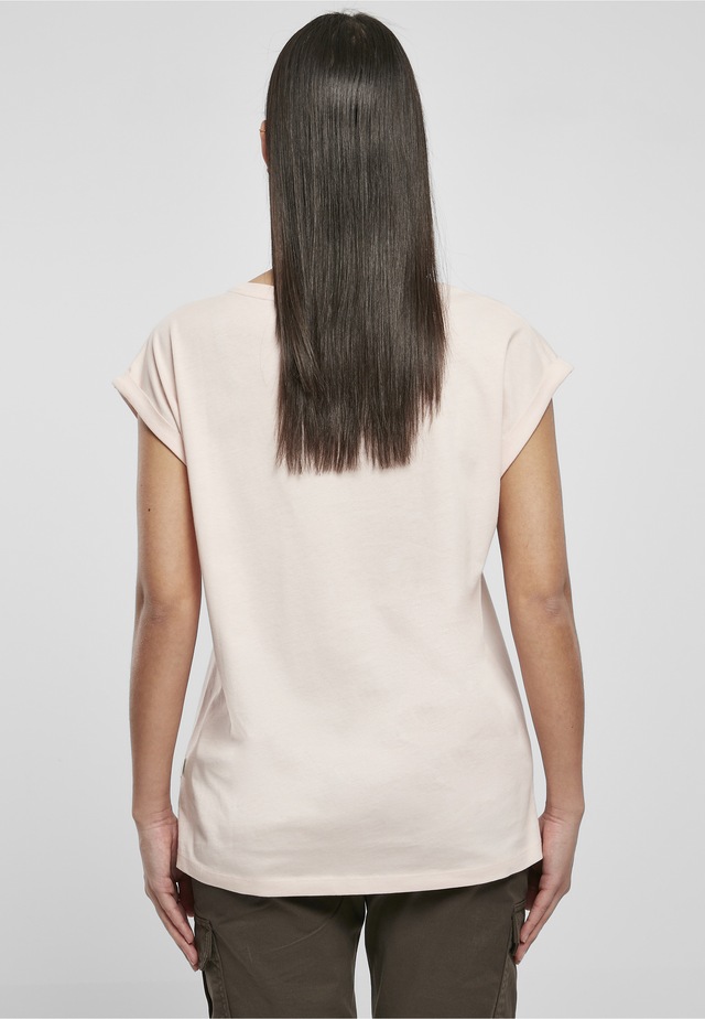 URBAN CLASSICS Kurzarmshirt »Urban Classics Damen Ladies Organic Extended Shoulder Tee« 1