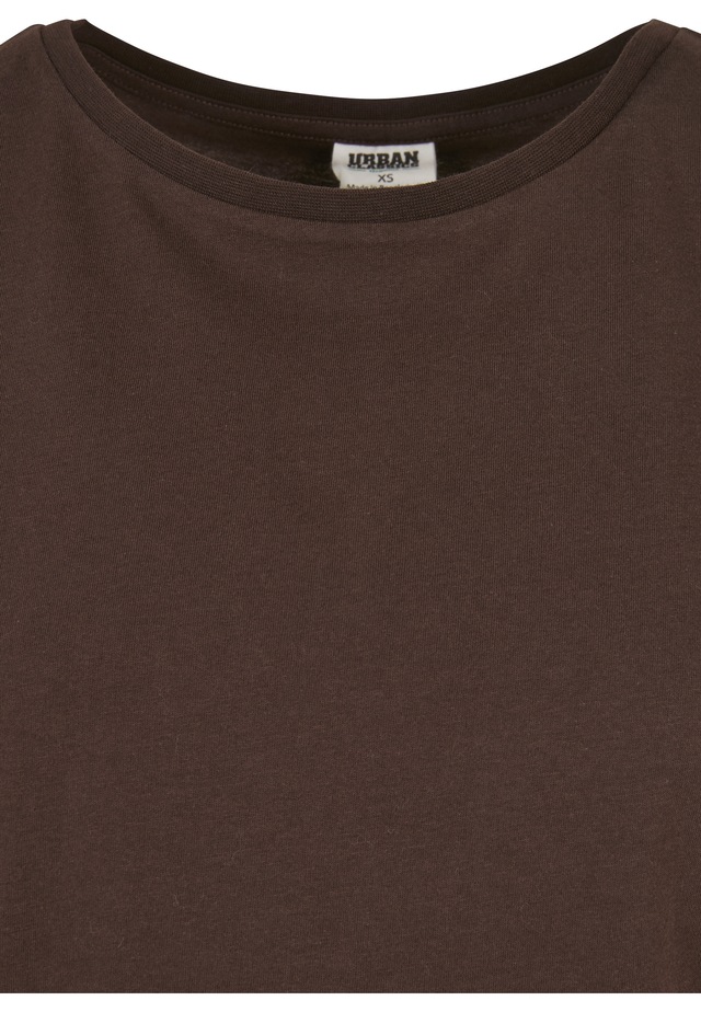 URBAN CLASSICS Kurzarmshirt »Urban Classics Damen Ladies Organic Extended Shoulder Tee« 1