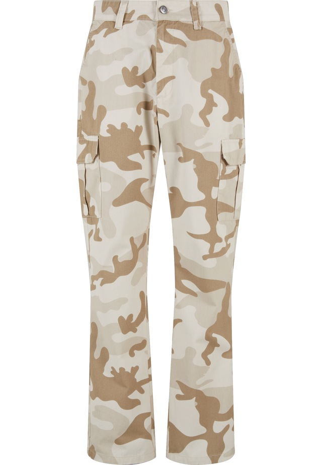 URBAN CLASSICS Cargohose »Urban Classics Herren Straight Leg Camo Cargo Pants«