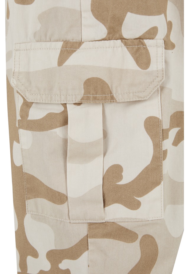 URBAN CLASSICS Cargohose »Urban Classics Herren Straight Leg Camo Cargo Pants«