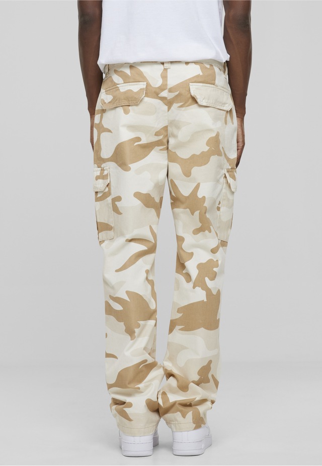URBAN CLASSICS Cargohose »Urban Classics Herren Straight Leg Camo Cargo Pants«