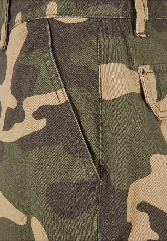 URBAN CLASSICS Cargohose »Urban Classics Herren Straight Leg Camo Cargo Pants«