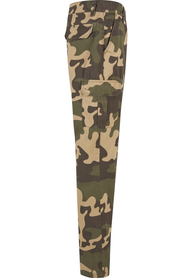 URBAN CLASSICS Cargohose »Urban Classics Herren Straight Leg Camo Cargo Pants«