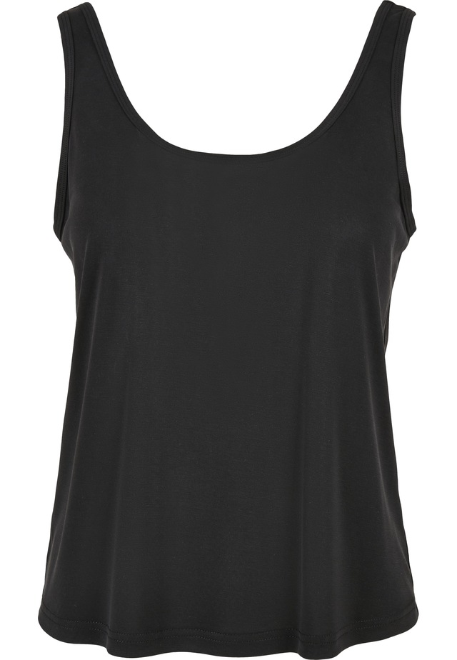 URBAN CLASSICS Tanktop »Urban Classics Damen Ladies Modal Loose Top« 1 Stk.