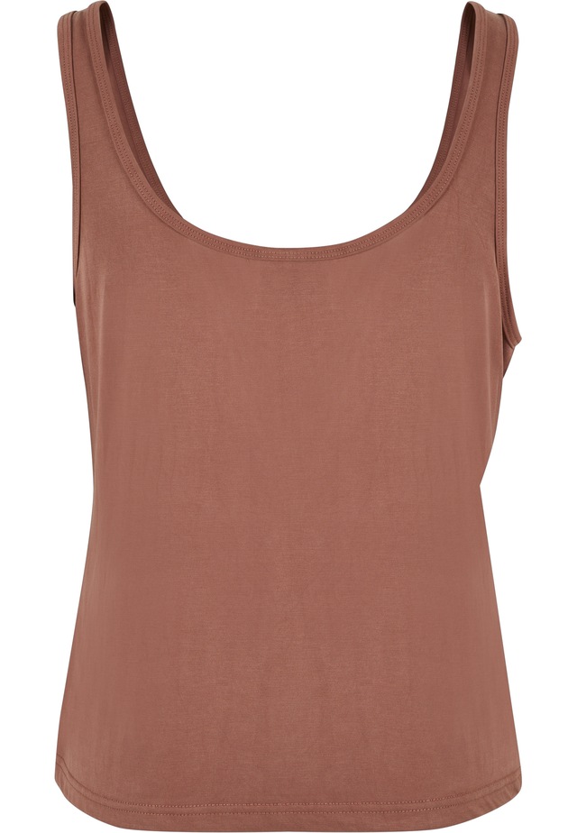 URBAN CLASSICS Tanktop »Urban Classics Damen Ladies Modal Loose Top« 1 Stk.