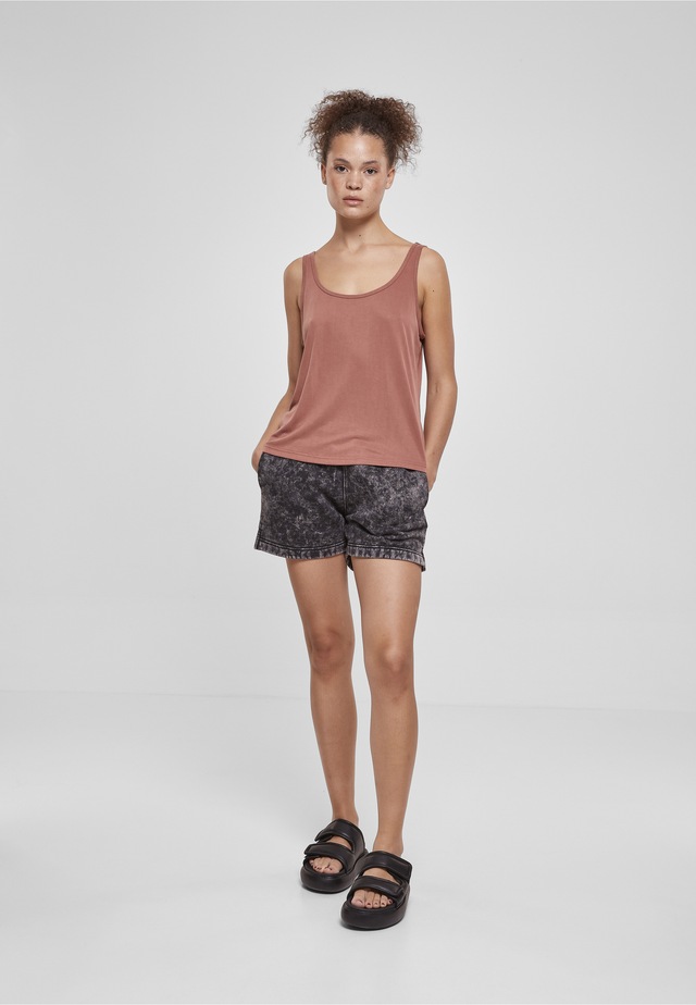 URBAN CLASSICS Tanktop »Urban Classics Damen Ladies Modal Loose Top« 1 Stk.