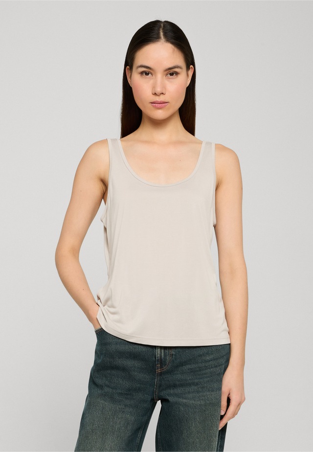 URBAN CLASSICS Tanktop »Urban Classics Damen Ladies Modal Loose Top« 1 Stk.