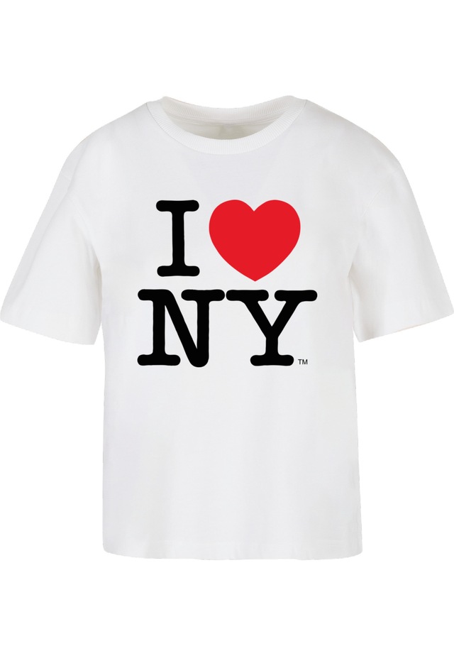 Merchcode T-Shirt »Merchcode Ladies I Love NY Tee« 1