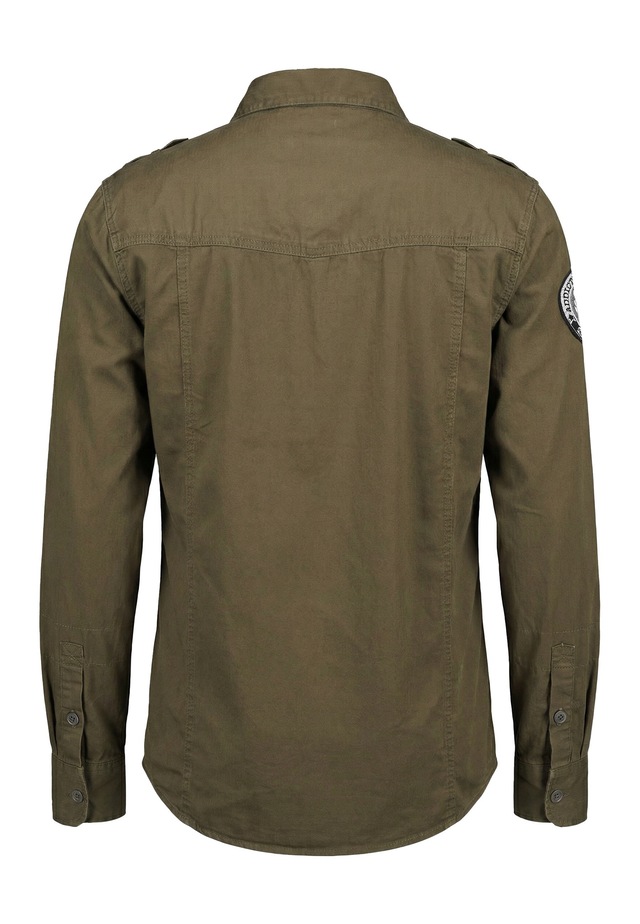 Brandit Langarmhemd »Brandit Herren Luis Vintageshirt« 1 Stk.