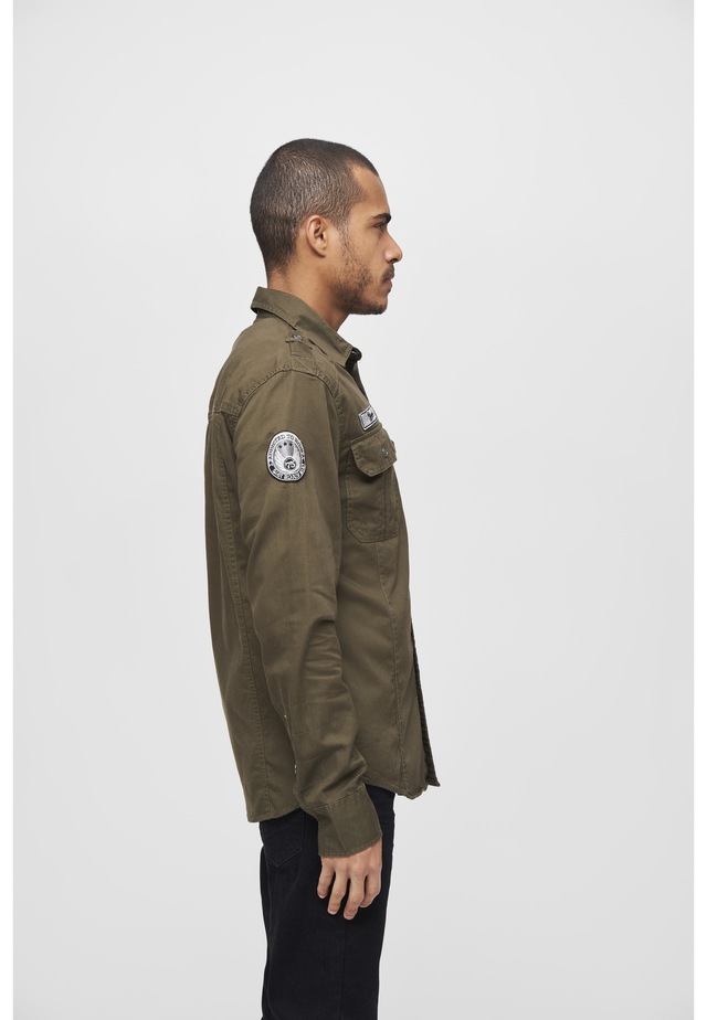 Brandit Langarmhemd »Brandit Herren Luis Vintageshirt« 1 Stk.