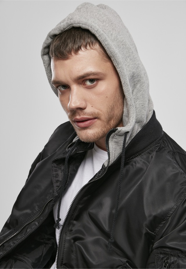 Brandit Anorak »Brandit Herren Hooded MA1 Bomber Jacket« 1 Stk. tlg. mit Kapuze