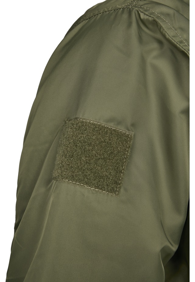 Brandit Anorak »Brandit Herren Hooded MA1 Bomber Jacket« 1 Stk. tlg. mit Kapuze