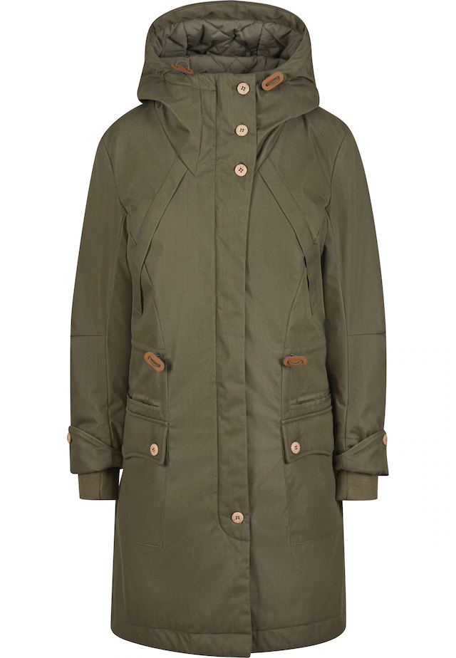 Brandit Parka »Brandit Brandit Women Mayleene Winterparka« 1 Stk. tlg. mit Kapuze