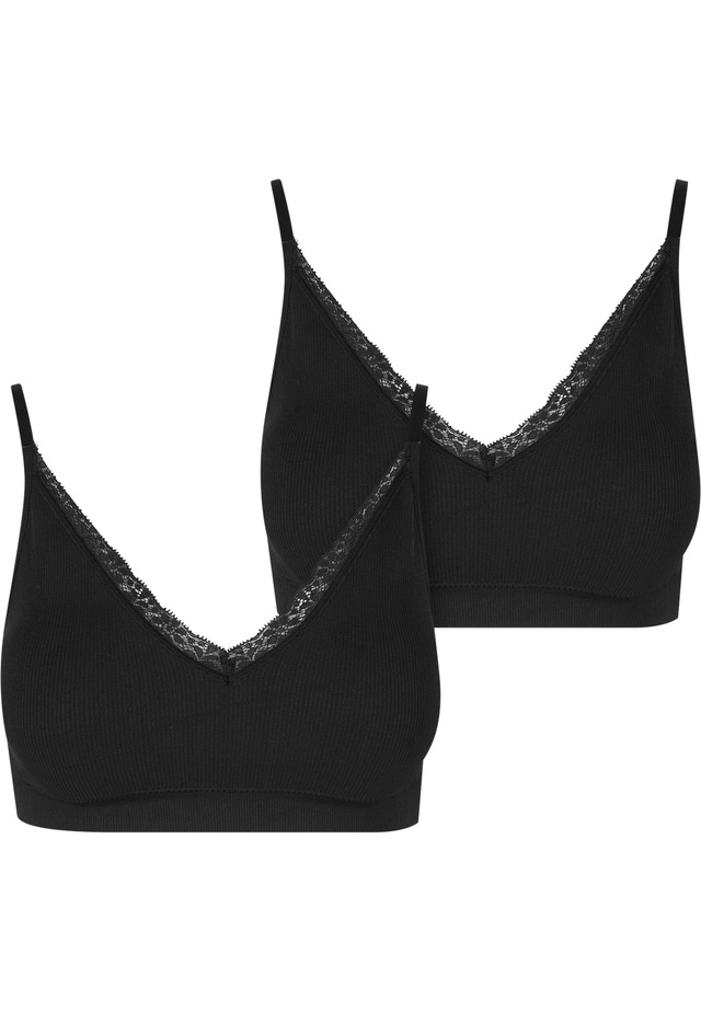 URBAN CLASSICS Sport-BH »Urban Classics Ladies Padded Rip Bra 2-Pack«