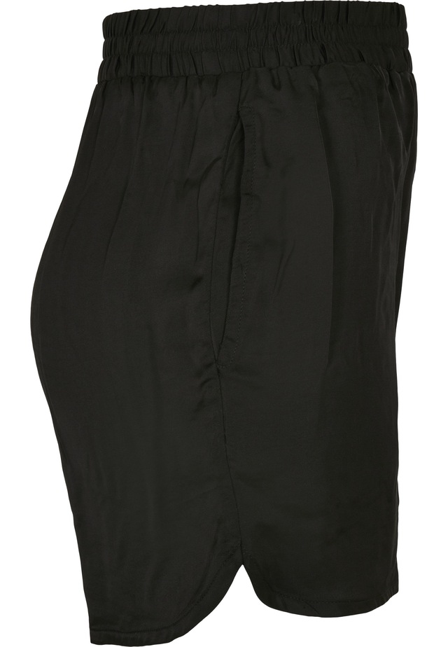 URBAN CLASSICS Shorts »Urban Classics Damen Ladies Viscose Satin Resort Shorts«