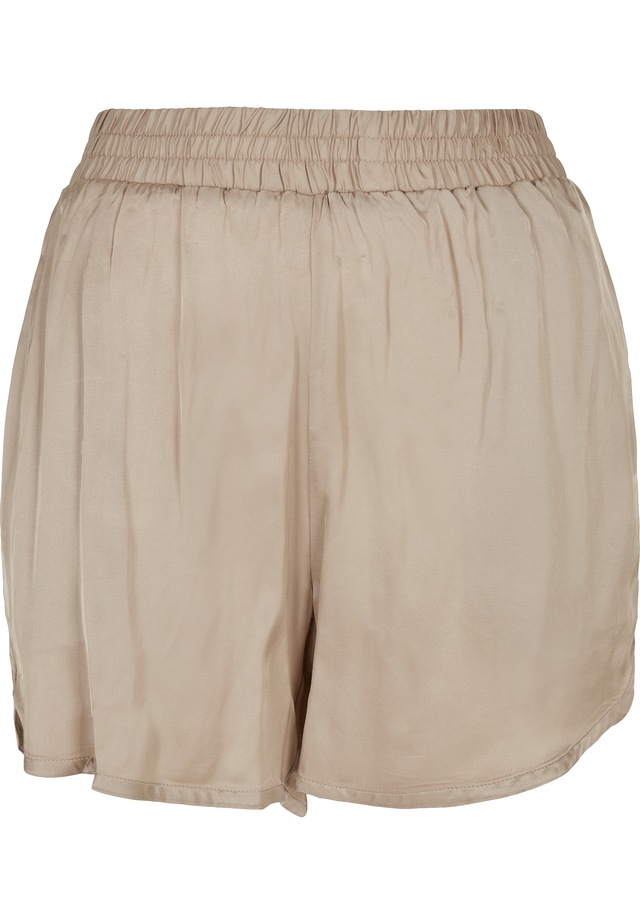 URBAN CLASSICS Shorts »Urban Classics Damen Ladies Viscose Satin Resort Shorts«