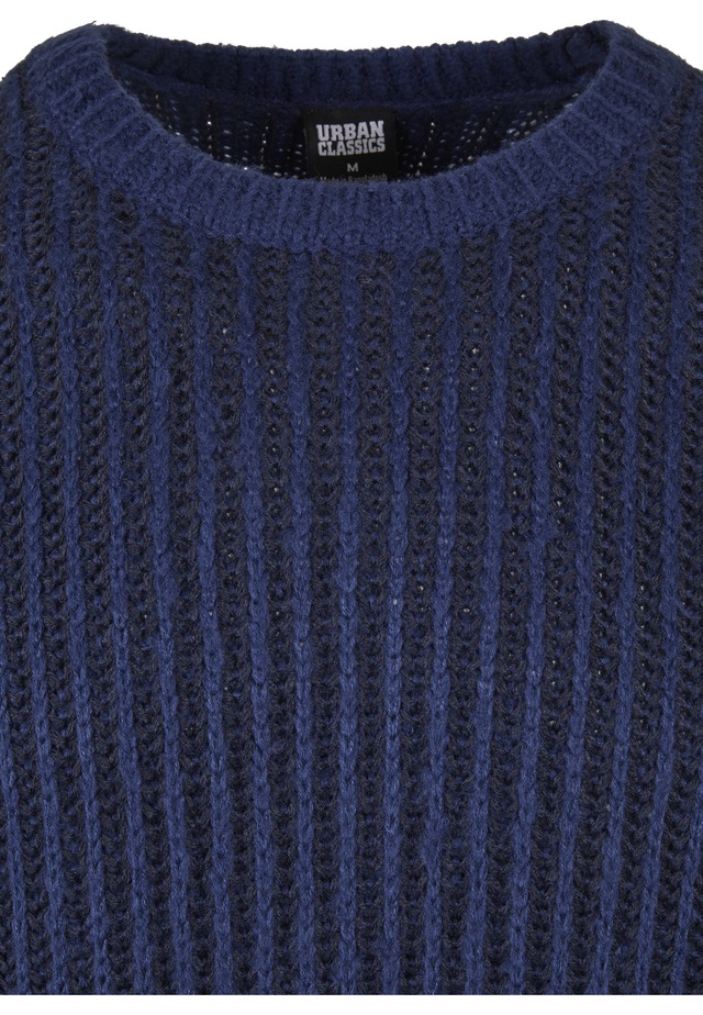 URBAN CLASSICS Rundhalspullover »Urban Classics Herren Oversized Two Tone Sweater« 1 Stk.