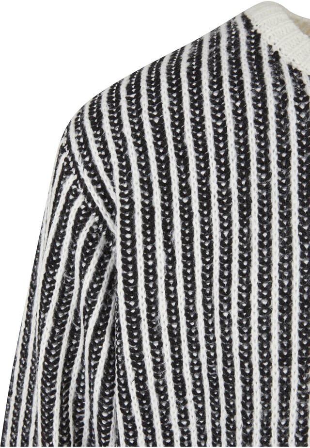 URBAN CLASSICS Rundhalspullover »Urban Classics Herren Oversized Two Tone Sweater« 1 Stk.