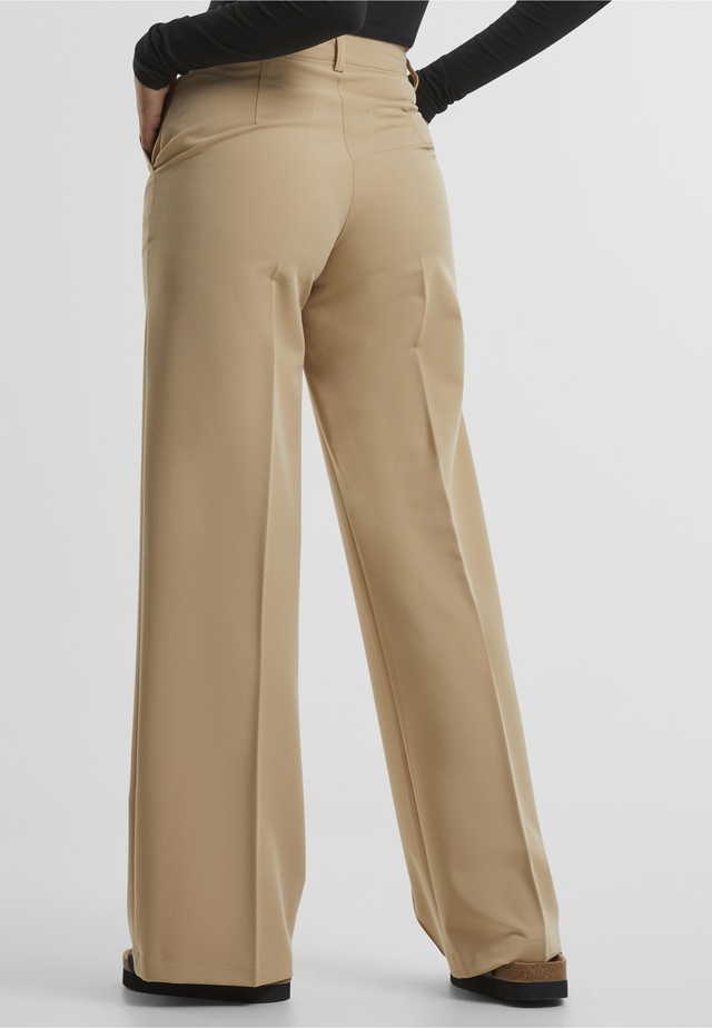 URBAN CLASSICS Stoffhose »Urban Classics Damen Ladies Wide Pleated Pants«