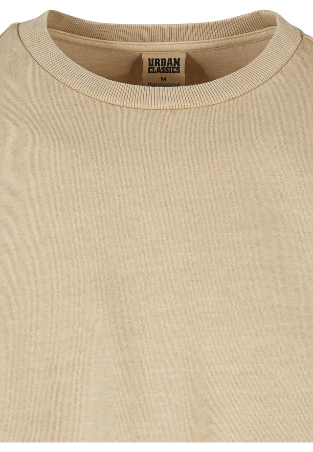 URBAN CLASSICS T-Shirt »Urban Classics Herren Heavy Oversized Garment Dye Longsleeve« 1 Stk.