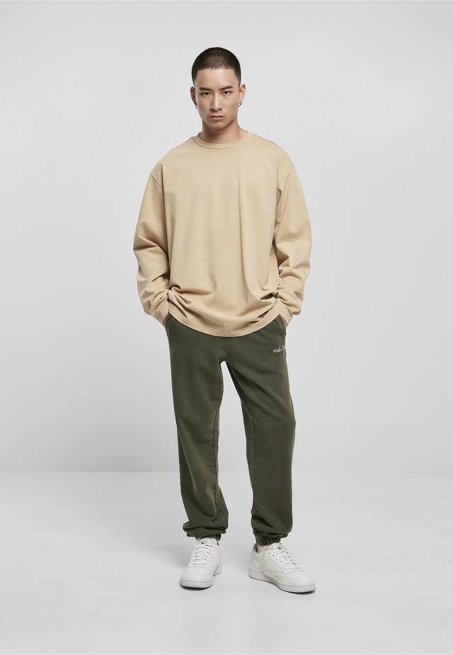 URBAN CLASSICS T-Shirt »Urban Classics Herren Heavy Oversized Garment Dye Longsleeve« 1 Stk.