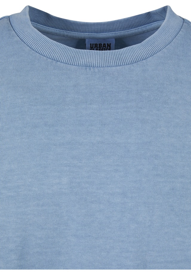 URBAN CLASSICS T-Shirt »Urban Classics Herren Heavy Oversized Garment Dye Longsleeve« 1 Stk.