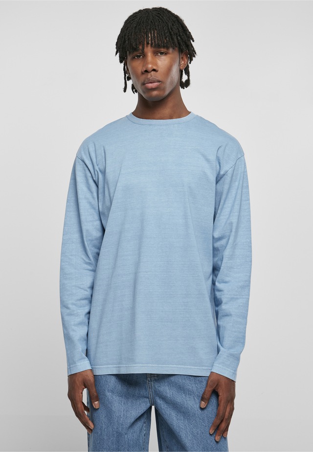 URBAN CLASSICS T-Shirt »Urban Classics Herren Heavy Oversized Garment Dye Longsleeve« 1 Stk.