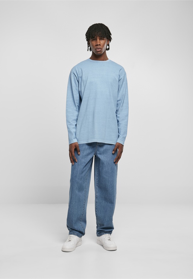 URBAN CLASSICS T-Shirt »Urban Classics Herren Heavy Oversized Garment Dye Longsleeve« 1 Stk.