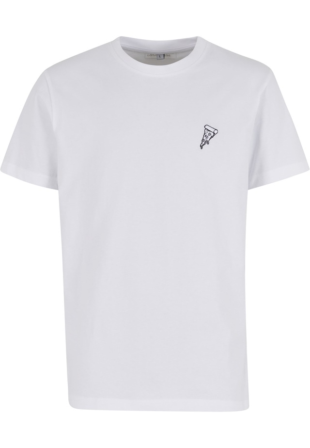 MisterTee T-Shirt »MisterTee Herren Pizza Tee EMB« 1 Stk.