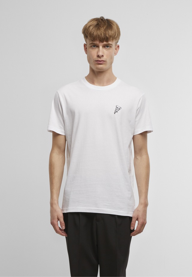 MisterTee T-Shirt »MisterTee Herren Pizza Tee EMB« 1 Stk.