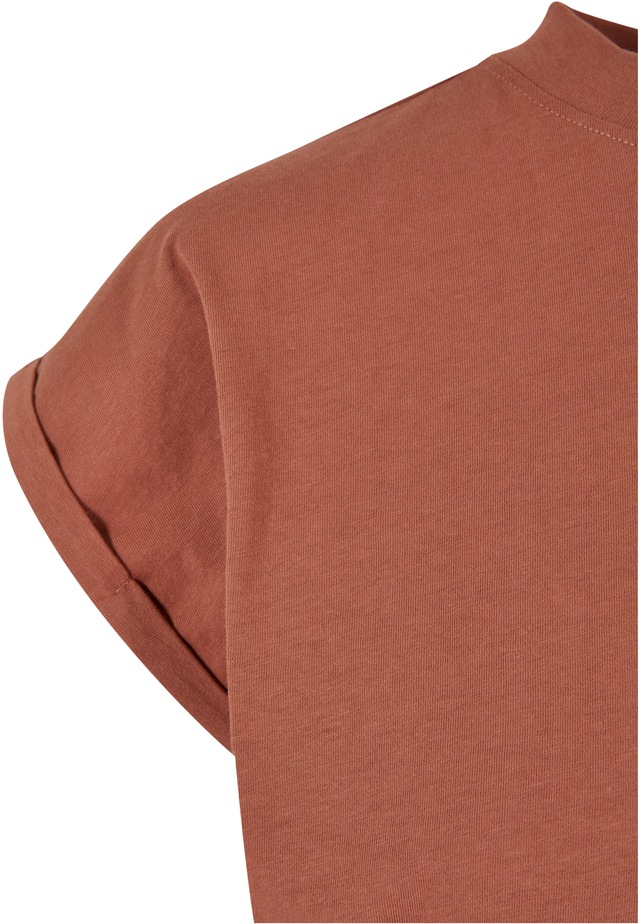 URBAN CLASSICS Shirtkleid »Urban Classics Damen Ladies Long Extended Shoulder Dress« 1 Stk. tlg.