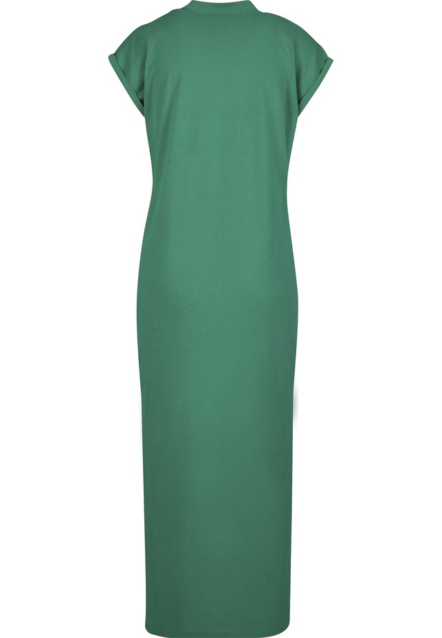 URBAN CLASSICS Shirtkleid »Urban Classics Damen Ladies Long Extended Shoulder Dress« 1 Stk. tlg.