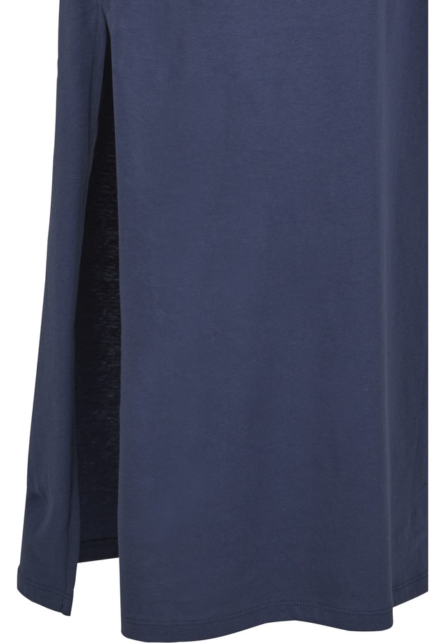 URBAN CLASSICS Shirtkleid »Urban Classics Damen Ladies Long Extended Shoulder Dress« 1 Stk. tlg.
