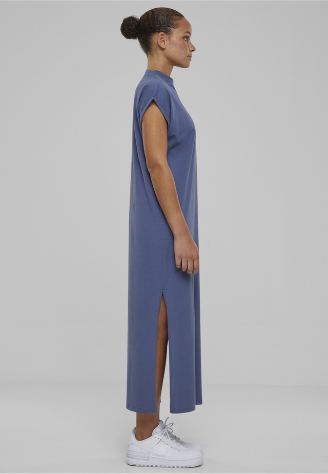 URBAN CLASSICS Shirtkleid »Urban Classics Damen Ladies Long Extended Shoulder Dress« 1 Stk. tlg.