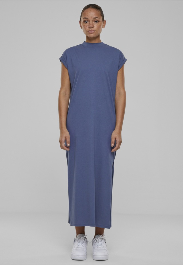 URBAN CLASSICS Shirtkleid »Urban Classics Damen Ladies Long Extended Shoulder Dress« 1 Stk. tlg.