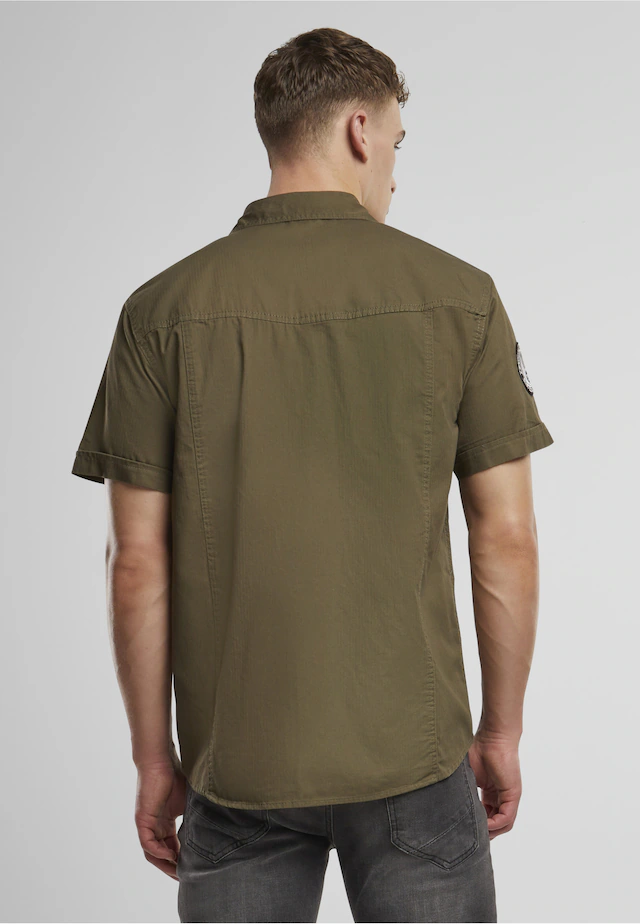 Brandit Kurzarmhemd »Brandit Herren Luis Vintage Shirt Short Sleeve« 1 Stk.