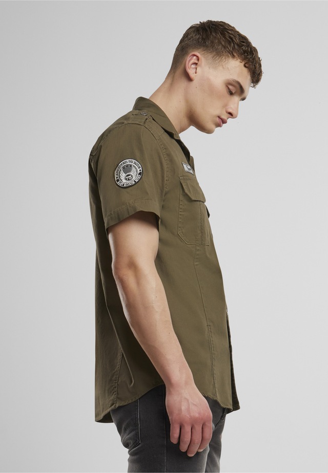 Brandit Kurzarmhemd »Brandit Herren Luis Vintage Shirt Short Sleeve« 1 Stk.