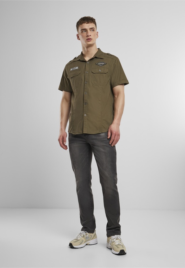 Brandit Kurzarmhemd »Brandit Herren Luis Vintage Shirt Short Sleeve« 1 Stk.