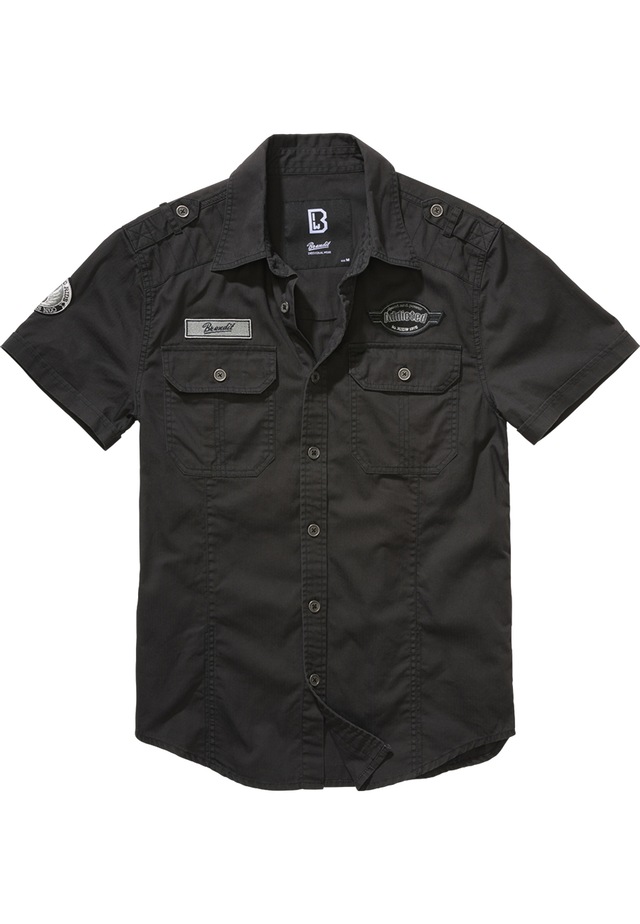 Brandit Kurzarmhemd »Brandit Herren Luis Vintage Shirt Short Sleeve« 1 Stk.