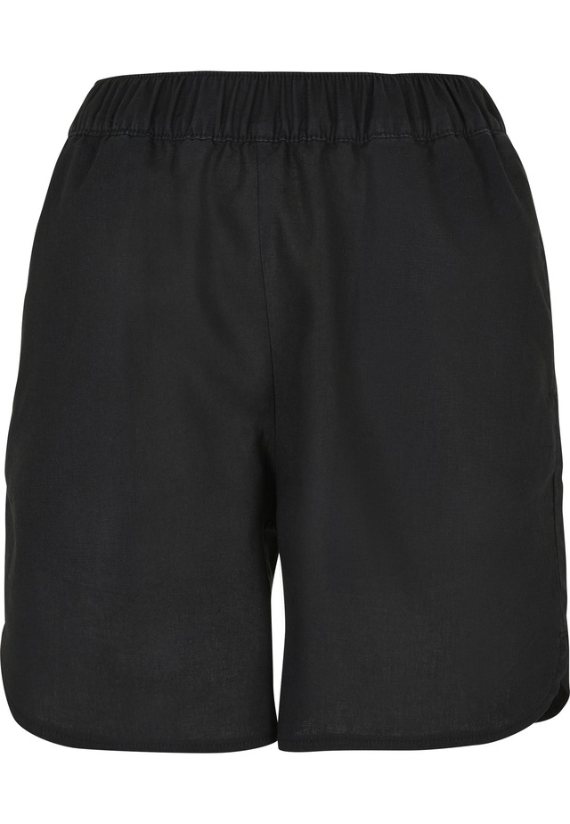 URBAN CLASSICS Shorts »Urban Classics Damen Ladies Linen Mixed Shorts«