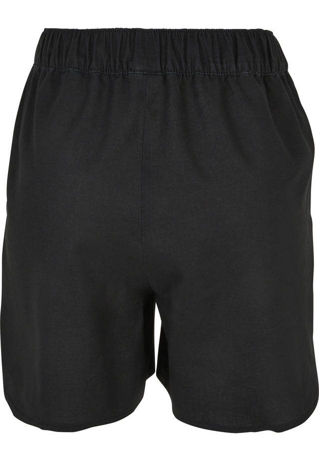 URBAN CLASSICS Shorts »Urban Classics Damen Ladies Linen Mixed Shorts«