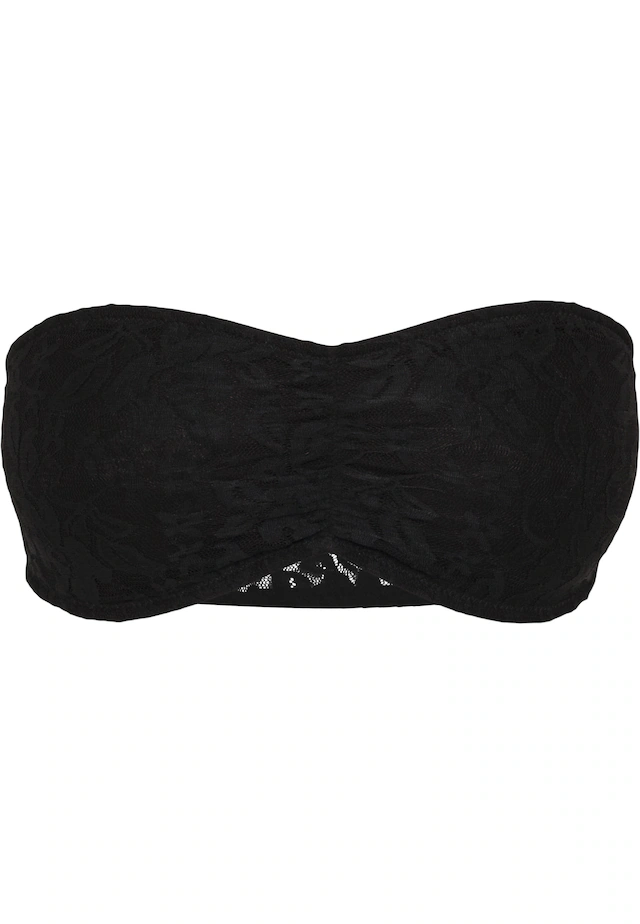 URBAN CLASSICS Sport-BH »Urban Classics Damen Ladies Laces Bandeau«