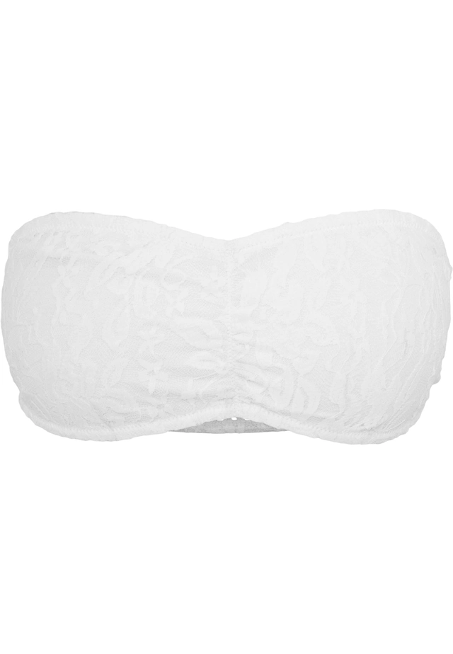 URBAN CLASSICS Sport-BH »Urban Classics Damen Ladies Laces Bandeau«