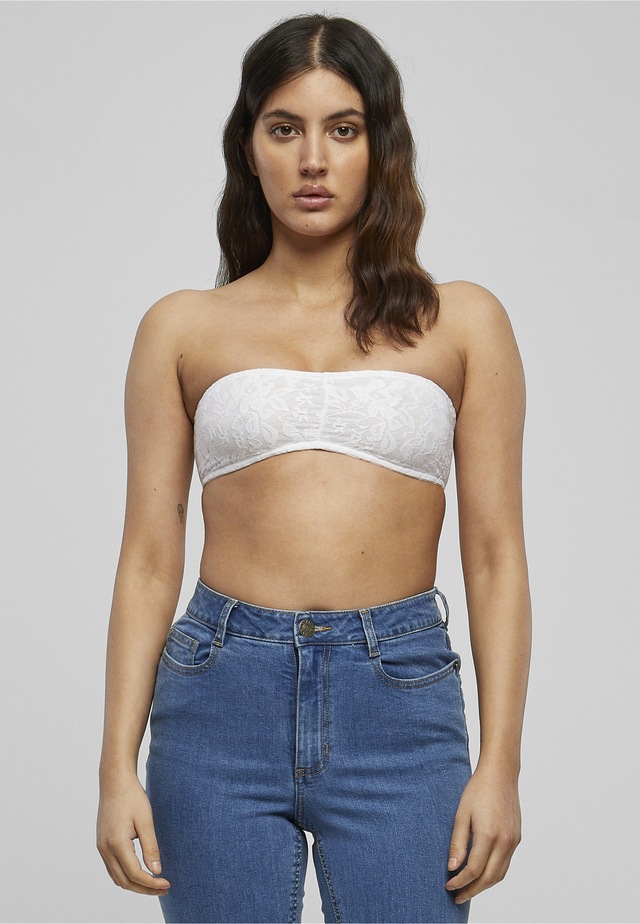 URBAN CLASSICS Sport-BH »Urban Classics Damen Ladies Laces Bandeau«