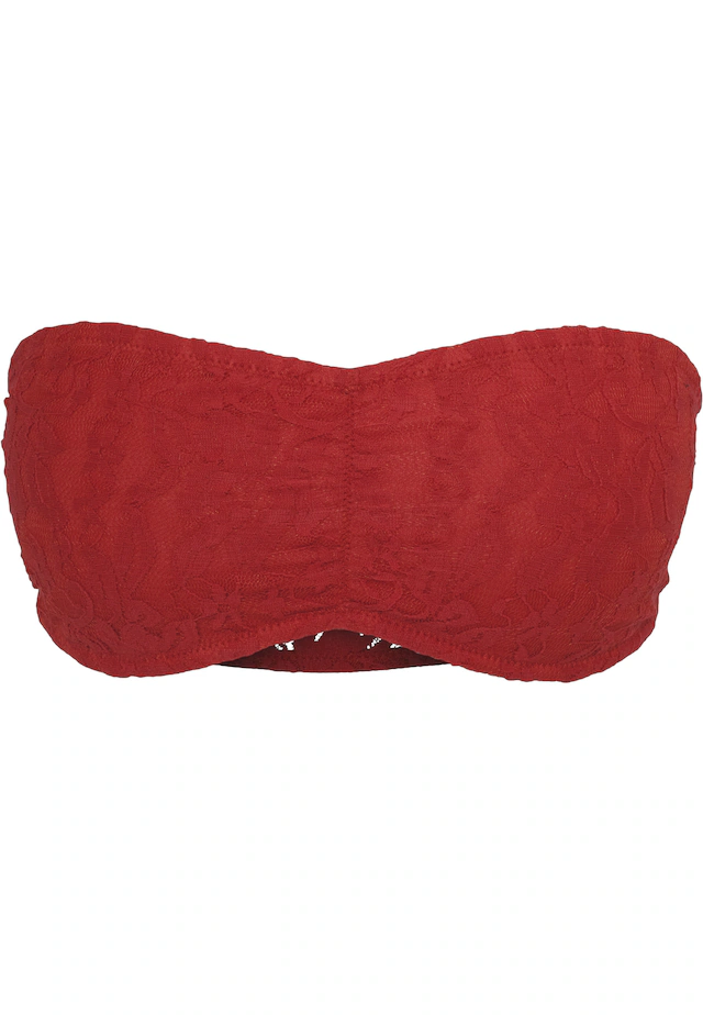 URBAN CLASSICS Sport-BH »Urban Classics Damen Ladies Laces Bandeau«