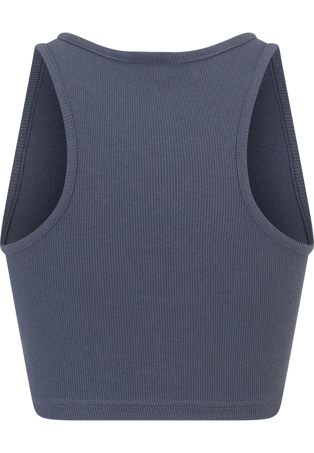 URBAN CLASSICS Tanktop »Urban Classics Damen Ladies Cropped Rib Top 2-Pack« 1 Stk.