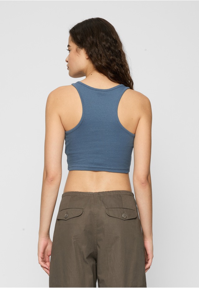 URBAN CLASSICS Tanktop »Urban Classics Damen Ladies Cropped Rib Top 2-Pack« 1 Stk.