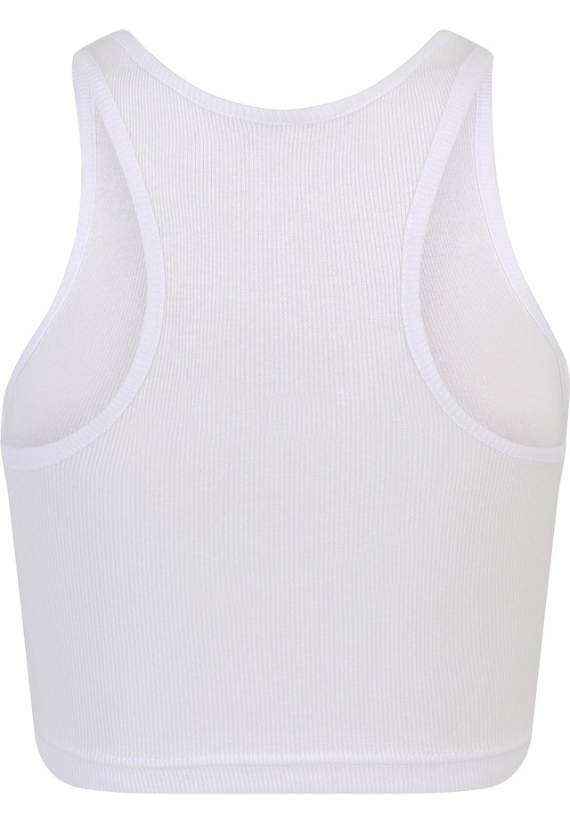 URBAN CLASSICS Tanktop »Urban Classics Damen Ladies Cropped Rib Top 2-Pack« 1 Stk.